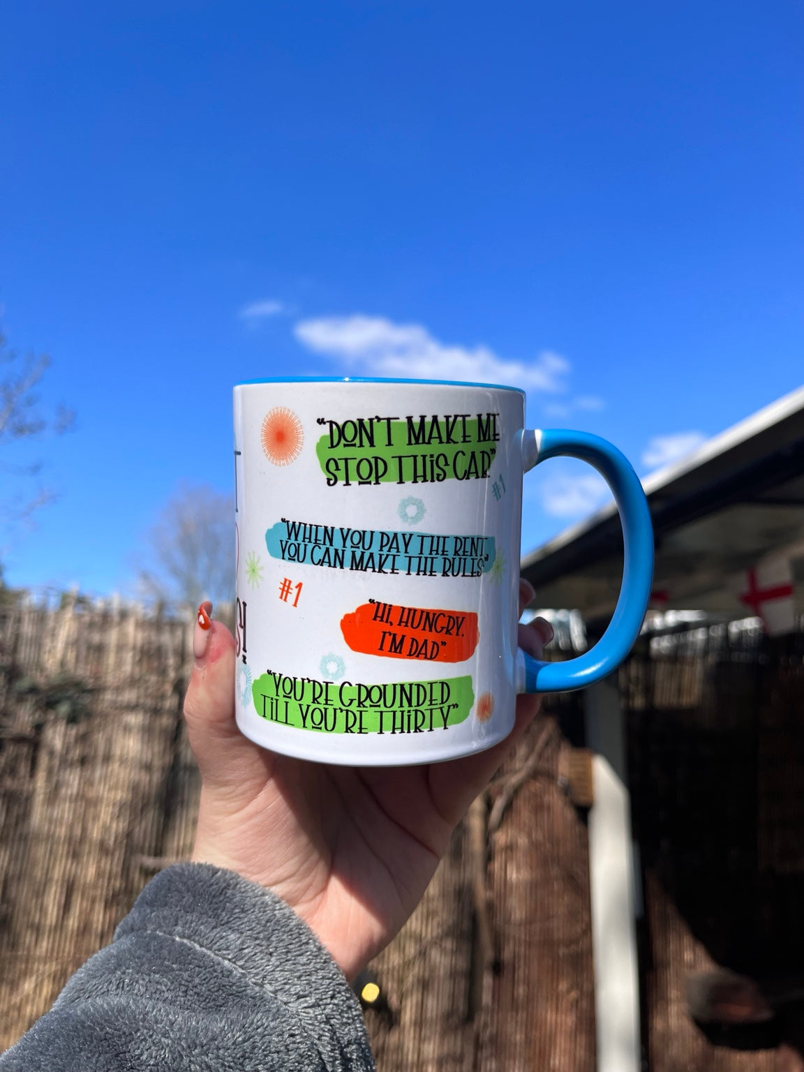 Funny Dad Mug | “Sh*t Dad Says” Mug | Novelty Gift for Dad