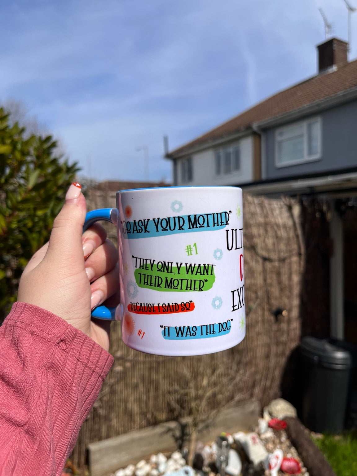 Funny Dad Mug & Coaster Set | Ultimate Dad Excuses Gift