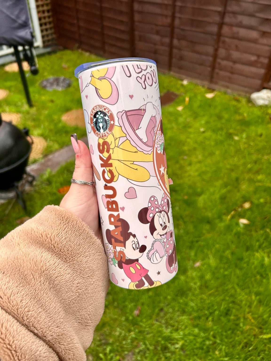 20oz Insulated Tumbler with Straw | Hot & Cold Drink Tumbler