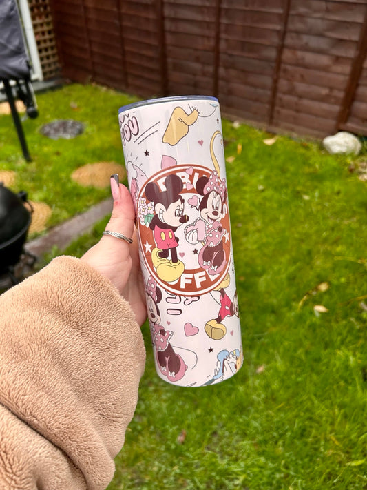 20oz Insulated Tumbler with Straw | Hot & Cold Drink Tumbler