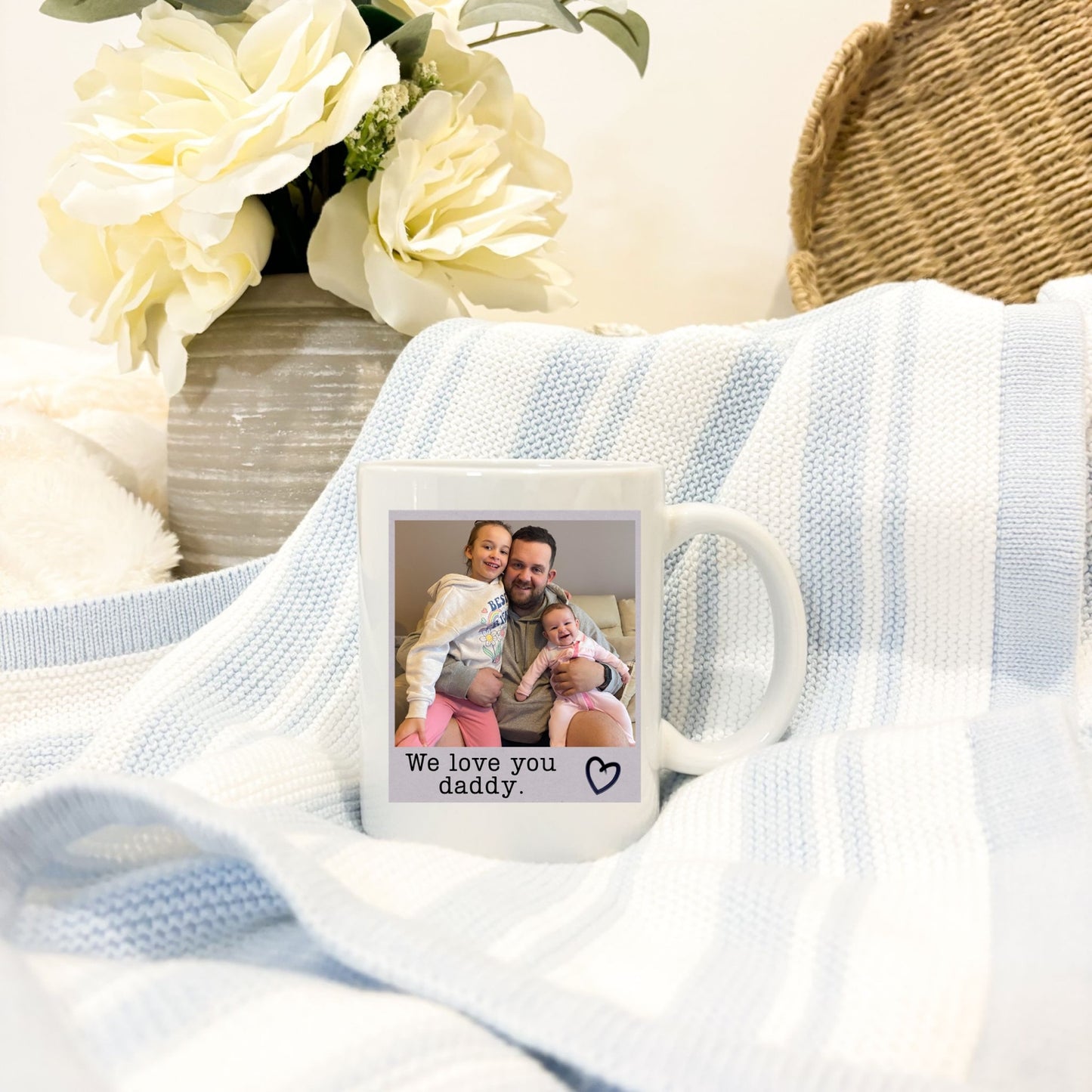 Personalised Photo Dad Mug | Best Dad Ever Mug | Custom Photo Coffee Mug | Father’s Day Gift | Personalised Daddy Mug